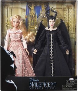 Набір ляльок Малефісент і Аврора Дісней Disney Maleficent Mistress of Evil маліфісента Зла королева