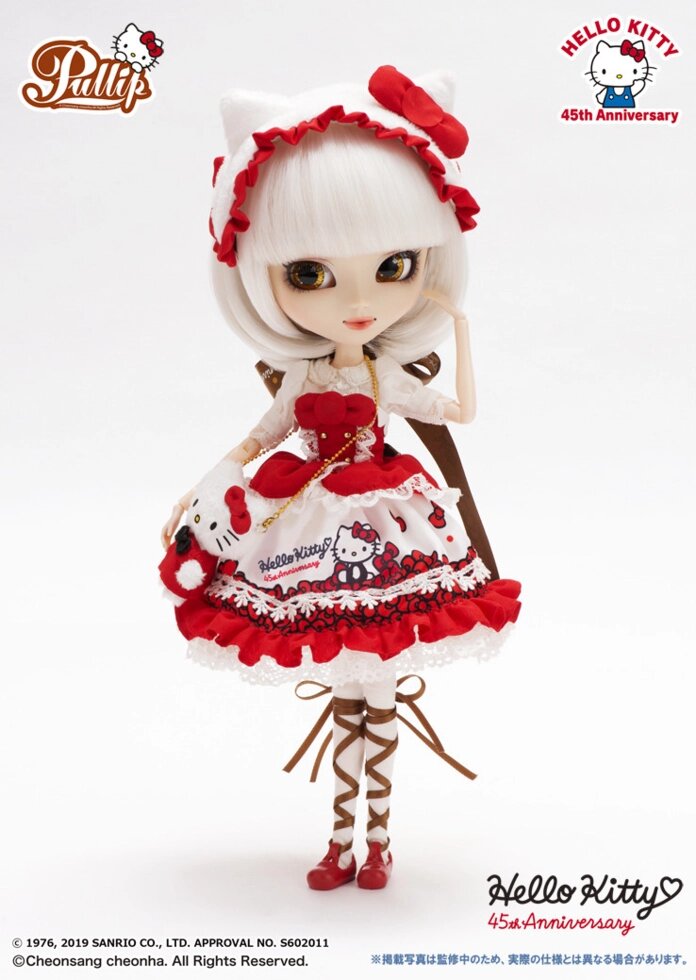 Лялька Пулліп Хеллоу Кітті 2019 Pullip Hello Kitty 45th Anniversary колекційна лялька пуліп пюліп - гарантія
