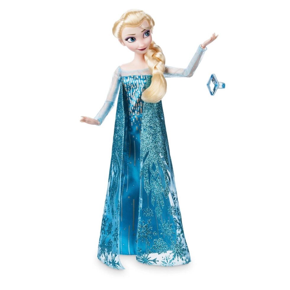Лялька Disney Elsa Classic with Ring Frozen Діснея Elsa з кільцем холодного серця Classic - переваги