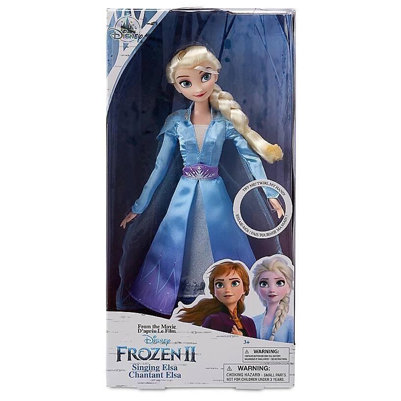 Поющая кукла Дисней Эльза Холодное сердце 2 Elsa Singing doll Disney Frozen музыкальная Крижане серце - відгуки
