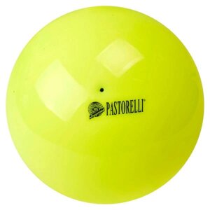 М'яч Pastorelli 18 см New Generation FIG Жовтий