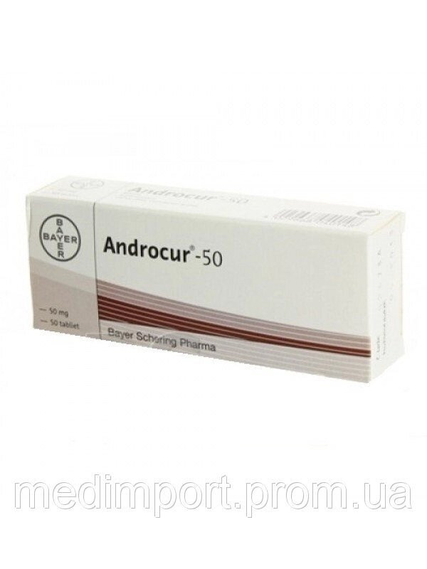 Андрокуру (Androcur) 50 таблеток від компанії Мукосат - фото 1