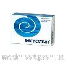 Бактістатін (БАД) капс 20 по 0,5 г від компанії Мукосат - фото 1
