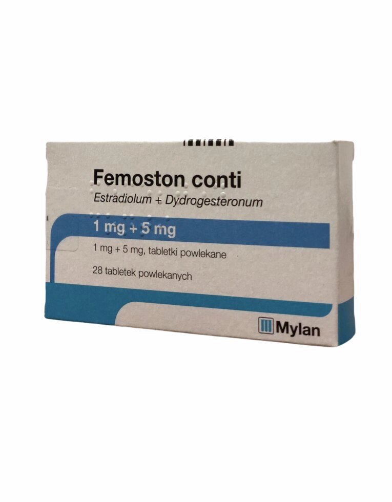 Фемостон конті таблетки 1 мг / 5 мг 28шт від компанії Мукосат - фото 1