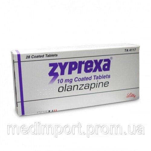 Зіпрекса (Zyprexa) 10 мг від компанії Мукосат - фото 1