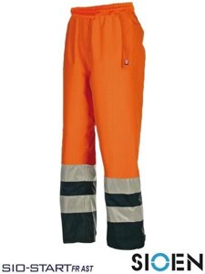 Штани робочі вогнестійкі зі світловідбиваючими смугами SI-TIELSON