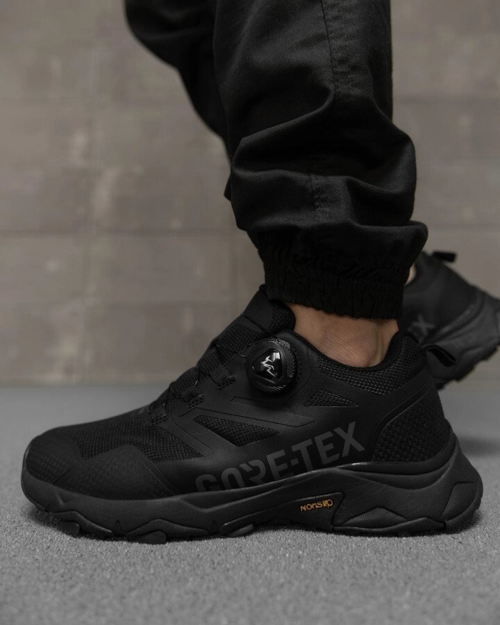 Чоловічі кросівки Gore-Tex black НП4860 від компанії Intermarket - фото 1