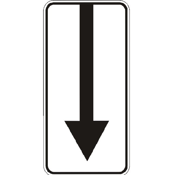 Дорожній знак 7.2.3 - Зона дії. Таблички до знаків. ДСТУ 4100: 2002-2014. від компанії Intermarket - фото 1