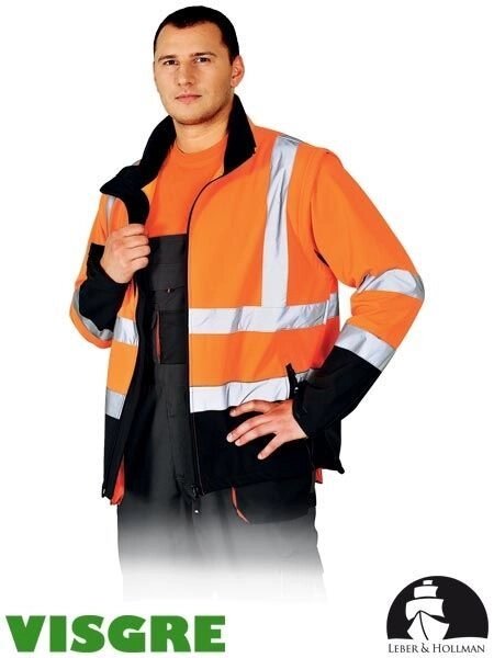 Куртка захисна зі світловідбиваючими смугами LH-ASCONA від компанії Intermarket - фото 1