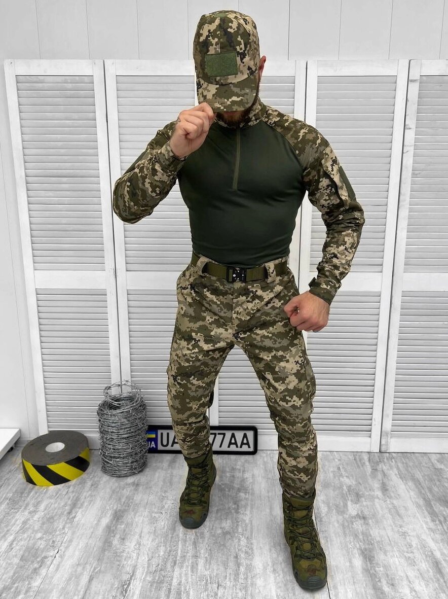 Літній тактичний костюм піксель 3в1 МР6264 від компанії Intermarket - фото 1