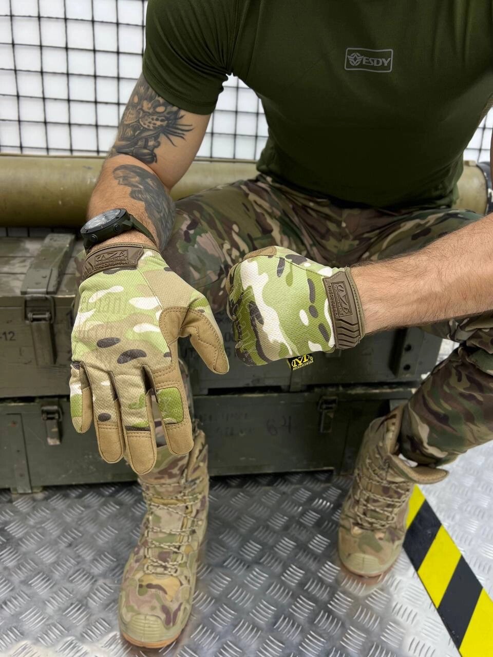 Перчатки тактичні Mechanix FastFit Multicam Gloves мультикам ОЛ7282 від компанії Intermarket - фото 1