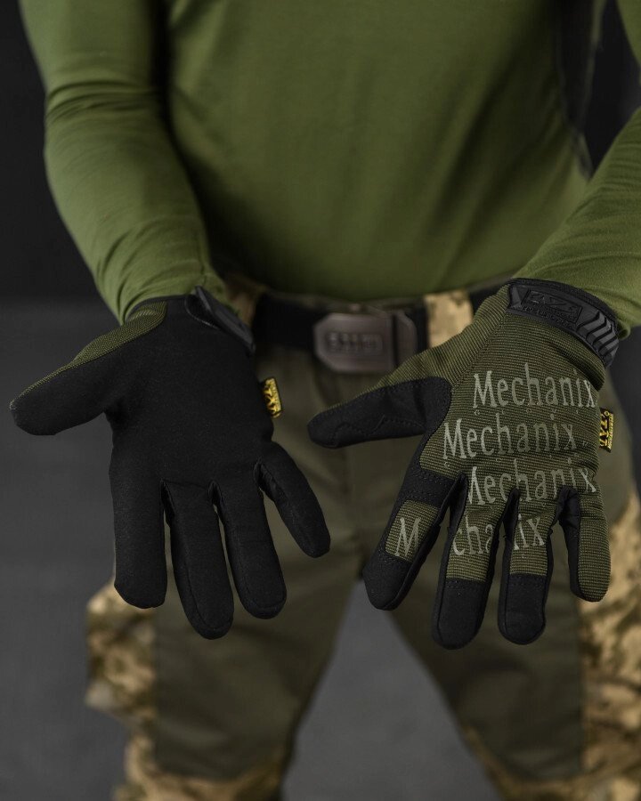 Перчатки тактичні Mechanix FastFit olive ВТ6725 від компанії Intermarket - фото 1