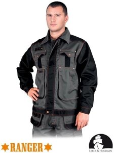 Куртка робоча чоловіча захисна LH-RG-J (сірий, чорний)