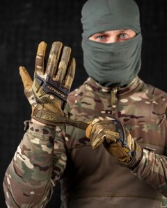 ЗИМНІ РУЧАТКИ ТАКТИЧНІ MECHANIX M-PACT MULTICAM GLOVES ВТ6422