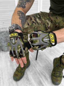 Перчатки тактичні короткі M-PACT Mechanix 2-2!+ДН5143