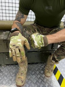 Перчатки тактичні Mechanix FastFit Multicam Gloves мультикам ОЛ7282