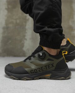 Чоловічі кросівки Gore-Tex grey/olive A2897-5 НП5037