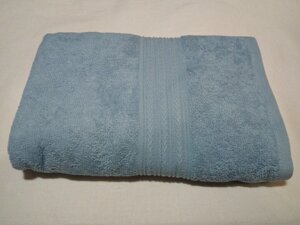 Рушник махровий 50х90 для особи (колір блакитний)