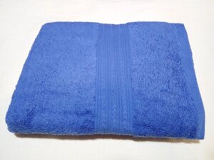 Рушник махровий 50х90 для особи (колір синій)
