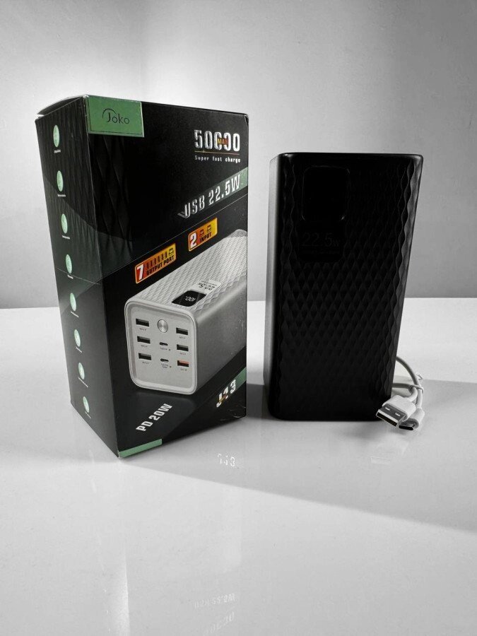 Повербанк  Power Bank Joko J10 50000mAh 22,5W від компанії Intermarket - фото 1