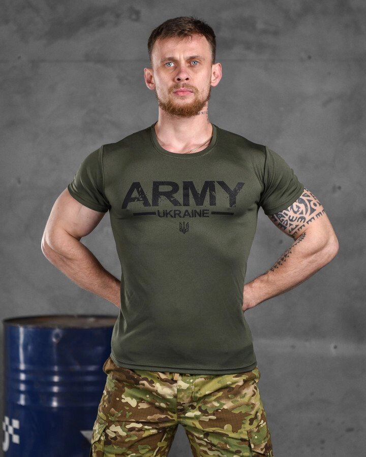 Тактична футболка для потовідведення Odin Army Ukraine ВТ6549 від компанії Intermarket - фото 1