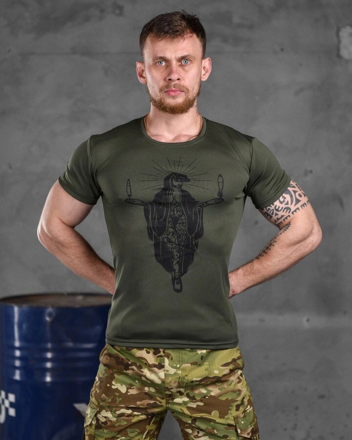 Тактична футболка потовідвідна Odin maria oliva ВТ6560 від компанії Intermarket - фото 1