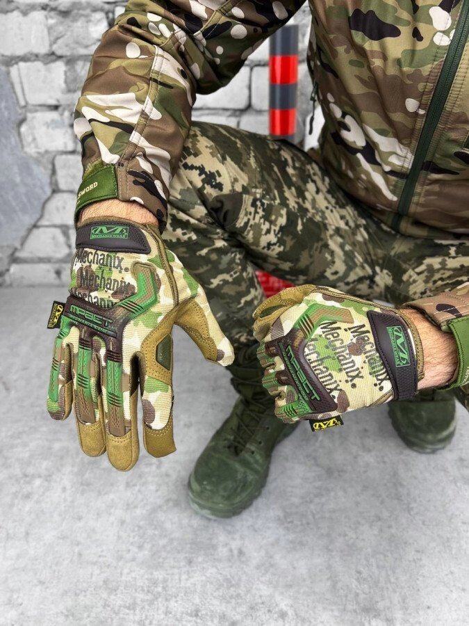 Тактичні рукавички M-Pact Mechanix ВТ6455 від компанії Intermarket - фото 1