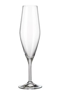 Келихи для шампанського 210 мл gavia 6 шт Bohemia богемське скло прозорий (9433)