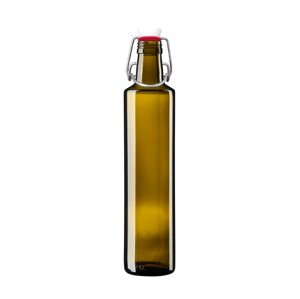 Пляшка для олії з бугельною пробкою 500 мл. dorica Mazhura скло зелений (mz727756)