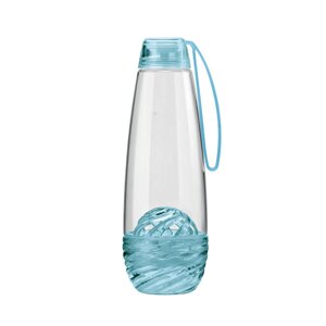 Пляшка для подорожей Guzzini з фруктовою водою H2O 750 мл Блакитна (11640148)