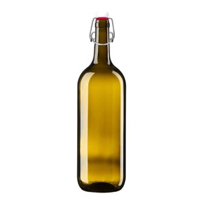 Пляшка для вина із бугельною пробкою 1,5 л. bordolesa s Mazhura скло зелений (mz727754)