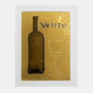 Картина зі скла mazhura wine 46*35 см скло різнокольоровий (mz710722)