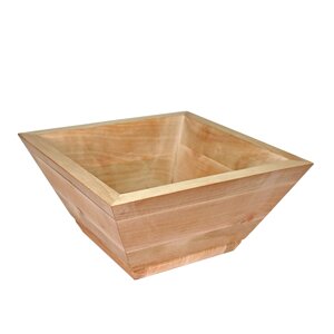 Миска дерев'яна квадратна mazhura 15.5*15.5 см вільха дерев'яний (mz710740)