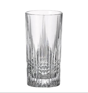 Склянки для напоїв vibes 350 мл Bohemia богемське скло метал прозорий (9431)