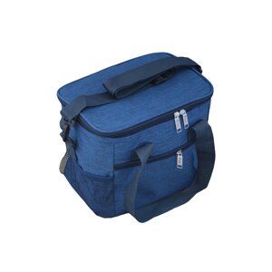 Термо-сумка для пікніка 11л Mazhura текстиль синий (mz1089-2)