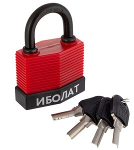 Замк навісний вологостійкий BULAT (ІБОЛОТ) 80 мм