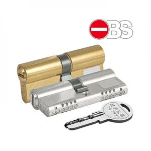 Циліндр замку KALE 164 OBS-BE 62 мм (26x10x26) нікель