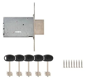 Замок врізний сувальдний MOTTURA 40.701 (50 мм) без накладок