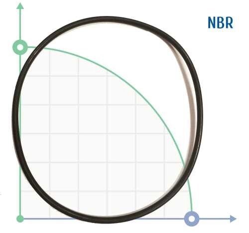 170,82х5,33 NBR ущільнювальне кільце O-ring art. 18010364 від компанії BTS-ENGINEERING - фото 1