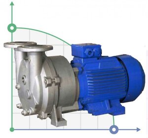 2BV5110, AISI 316 вакуумний насос для агресивних газів