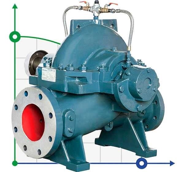 BSC4 250-710A, (1500) - насос двостороннього входу від компанії BTS-ENGINEERING - фото 1