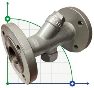 DN50 Конденсатовідвідник термодинамічний фланцевий PN16/1.0619