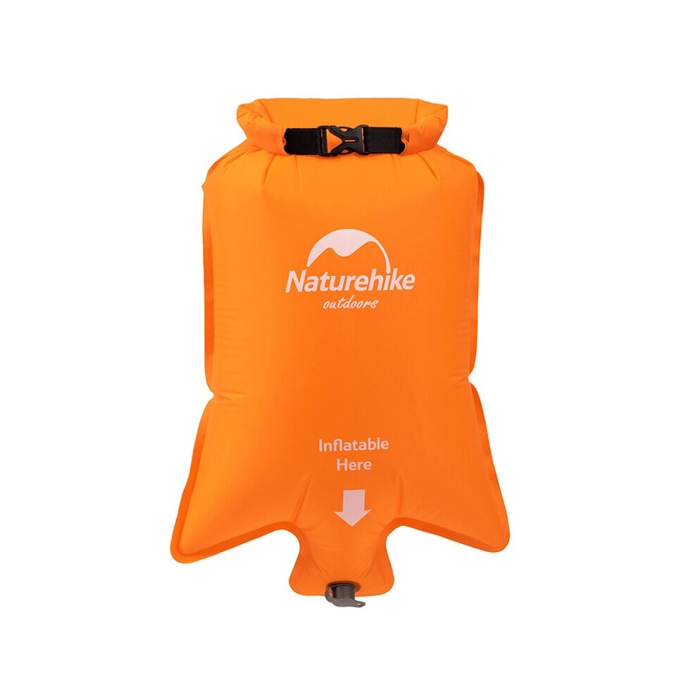 Герметичний мішок для надування матрацу Naturehike FC-10 (NH19Q033-D) orange від компанії BTS-ENGINEERING - фото 1