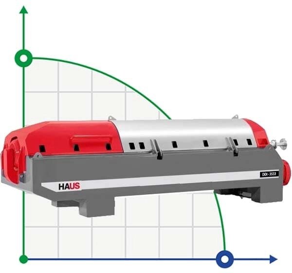 HAUS DDI 3533 центрифуга декантерна DDGS , барди від компанії BTS-ENGINEERING - фото 1