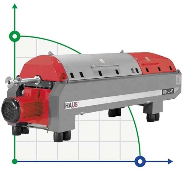HAUS DDI 3543 промисловий декантер для видобутку нафти, поділу нафтової суспензії від компанії BTS-ENGINEERING - фото 1
