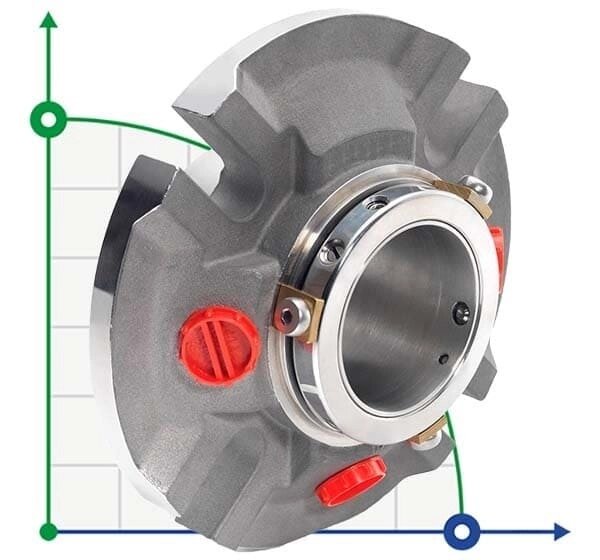 Картриджне ущільнення R-CURC 1, SIC/SIC, VITON, 316L від компанії BTS-ENGINEERING - фото 1