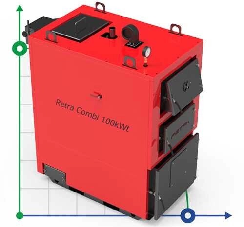 Котел Ретра-4М Combi, 100kW з факельним пальником від компанії BTS-ENGINEERING - фото 1