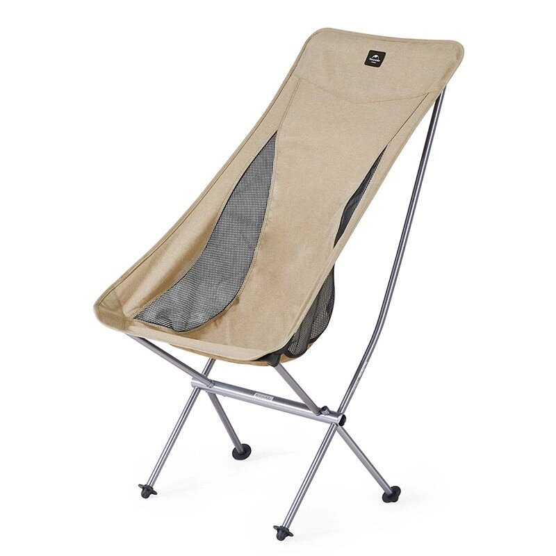 Крісло складане NaturehikeYL06 Alu Folding Moon Chair NH18Y060-Z, бежевий від компанії BTS-ENGINEERING - фото 1