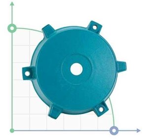 Кришка електродвигуна передня для поверхневих насосів
