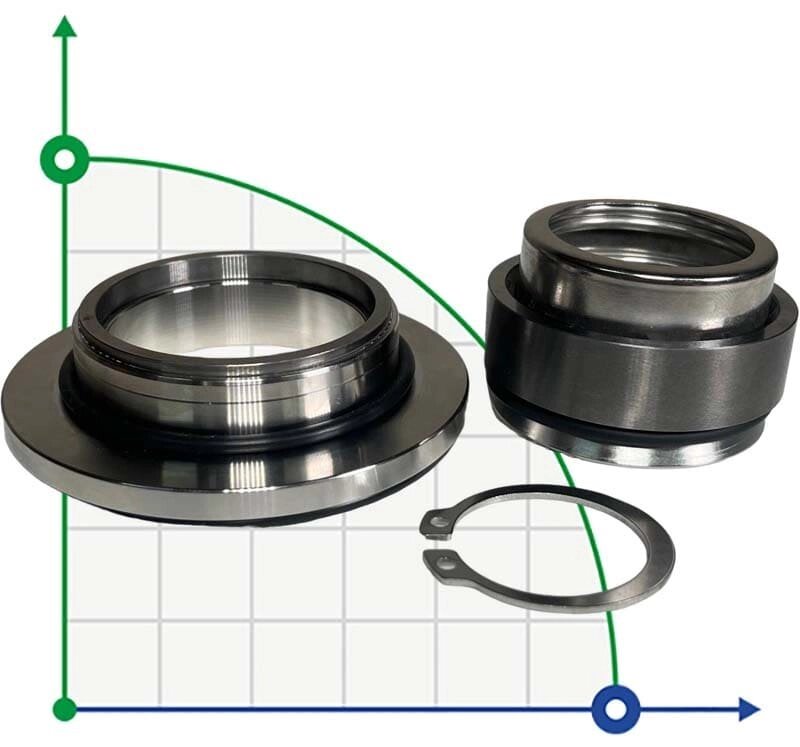 Механічне ущільнення насосу FLYGT R-FL. NL 35, TC/TC, VITON, 304 від компанії BTS-ENGINEERING - фото 1